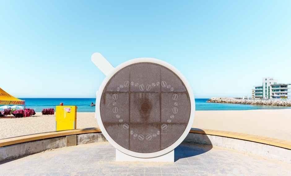 강릉 안목해변 커피거리