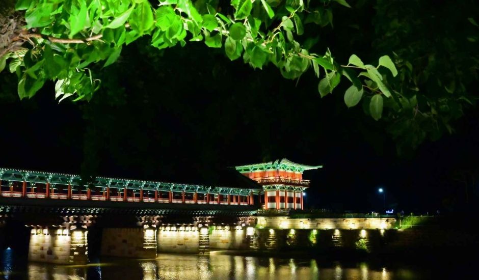 경주 월정교 야경